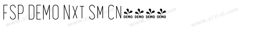 FSP DEMO Nxt Sm Cn字体转换 FSP DEMO Nxt Sm Cn字体转换